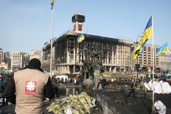 Na Majdanu v roce 2014